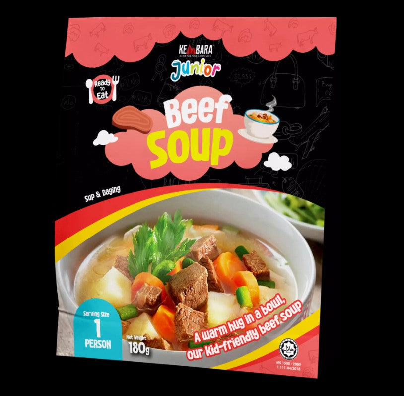 KEMBARA JUNIOR BEEF SOUP 180G
