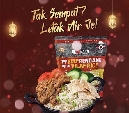 KEMBARA MEAL BEEF RENDANG PILAF RICE 360GM