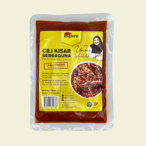 ASYURA CILI KISAR SERBAGUNA WITH UMMI ABDULLADH 280GM