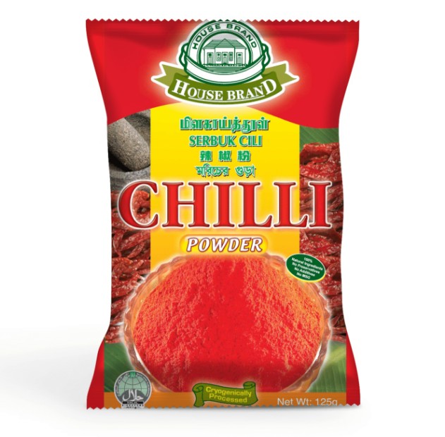 HOUSE BRAND CHILLI POWDER 125G