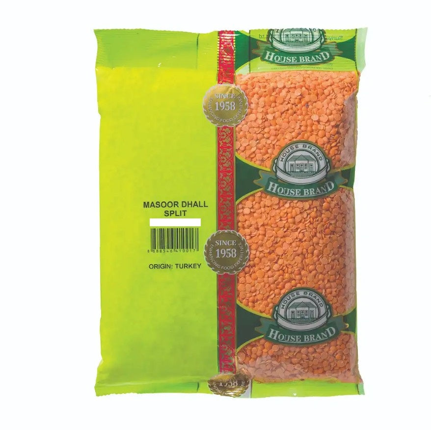 HOUSE BRAND MASOOR DHALL SPLIT 500G