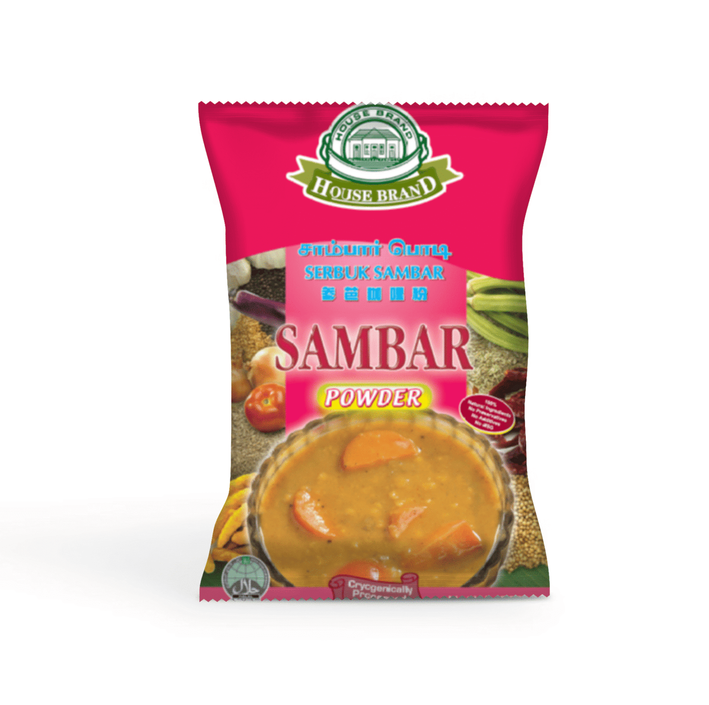 HOUSE BRAND SAMBAR POWDER 125G