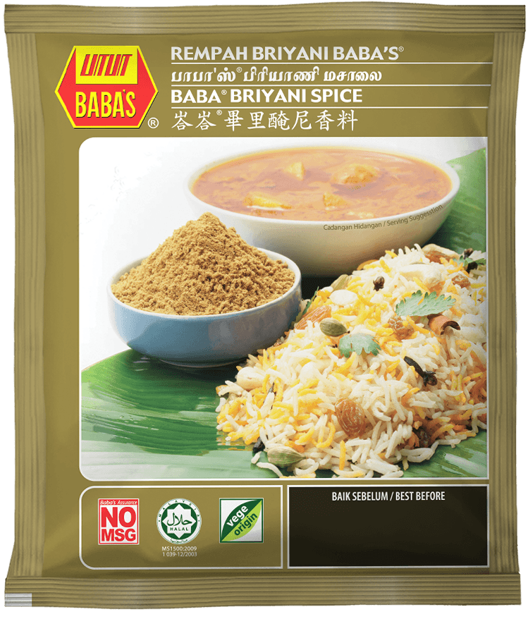BABAS BRIYANI SPICE 70G