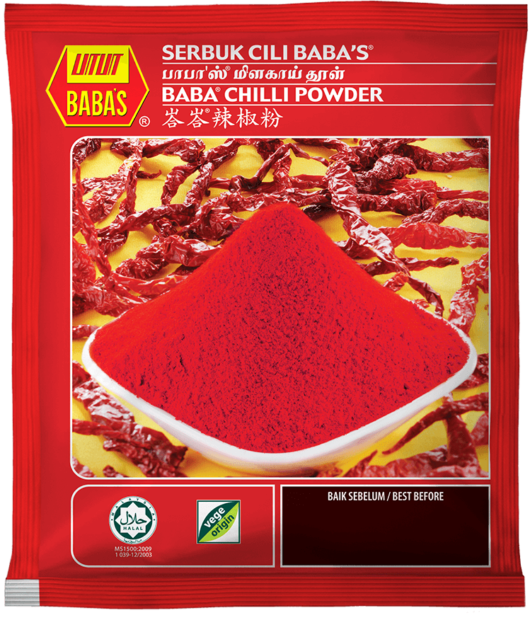 BABAS CHILLI POWDER 250G
