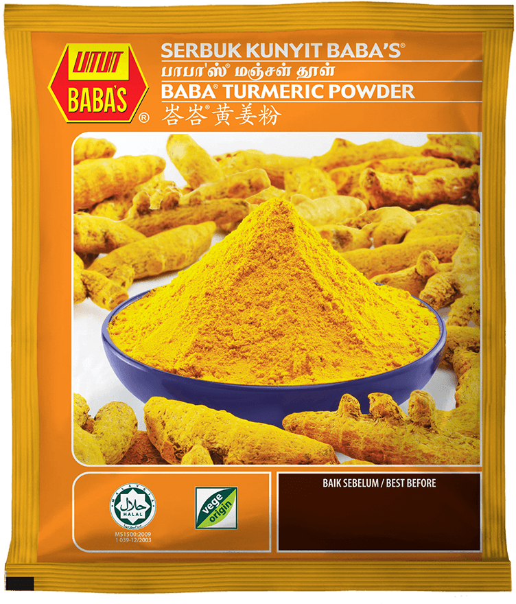 BABAS TURMERIC POWDER 250G