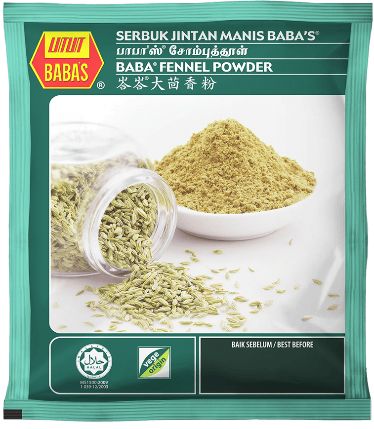 BABAS FENNEL POWDER 70G
