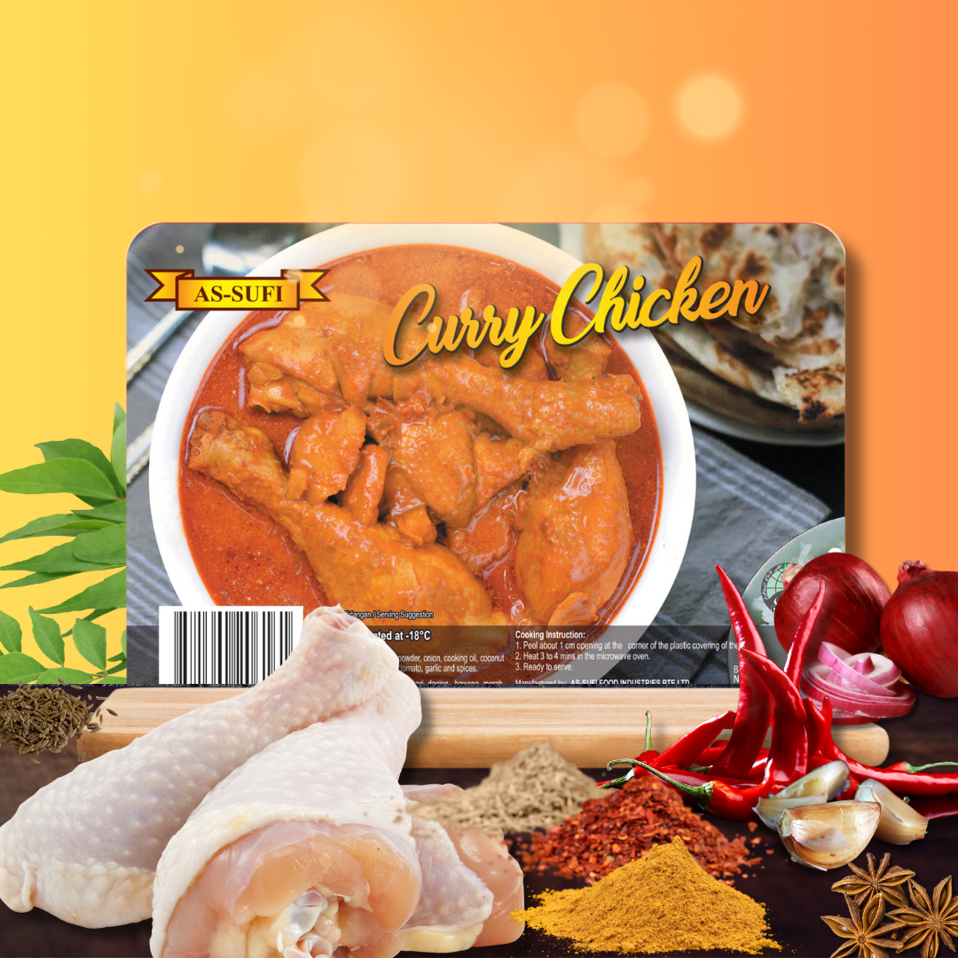 AS-SUFI CURRY CHICKEN 400GM