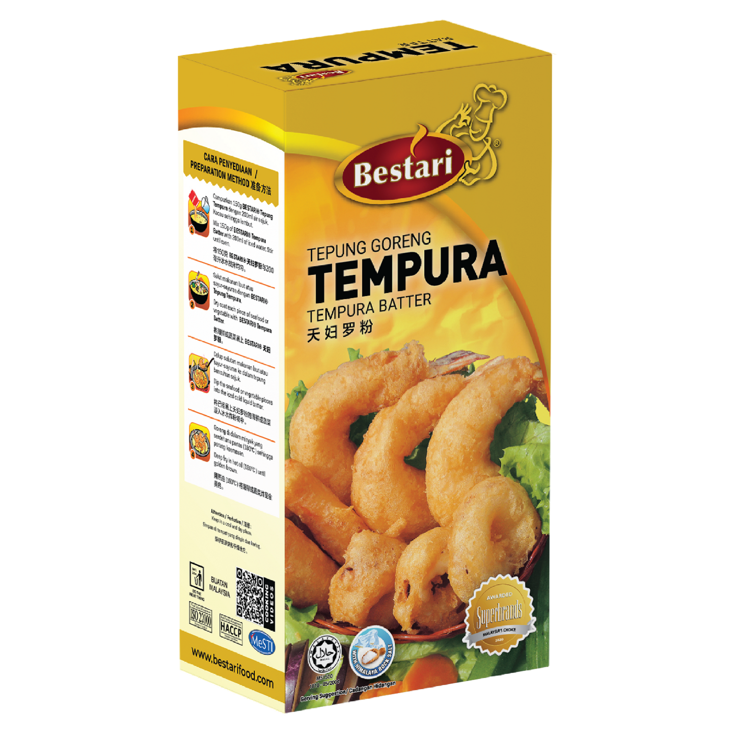 BESTARI TEPUNG GORENG TEMPURA BATTER 150G