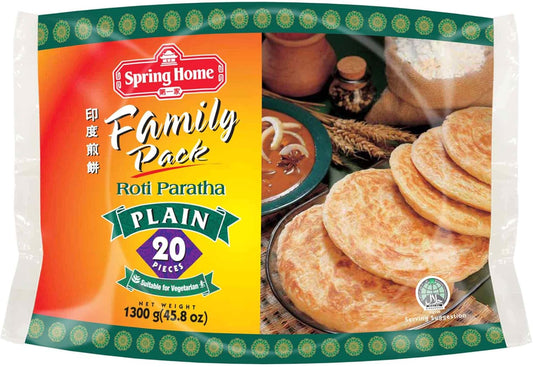 SPRING HOME PARATHA PLAIN 20PCS 1300G