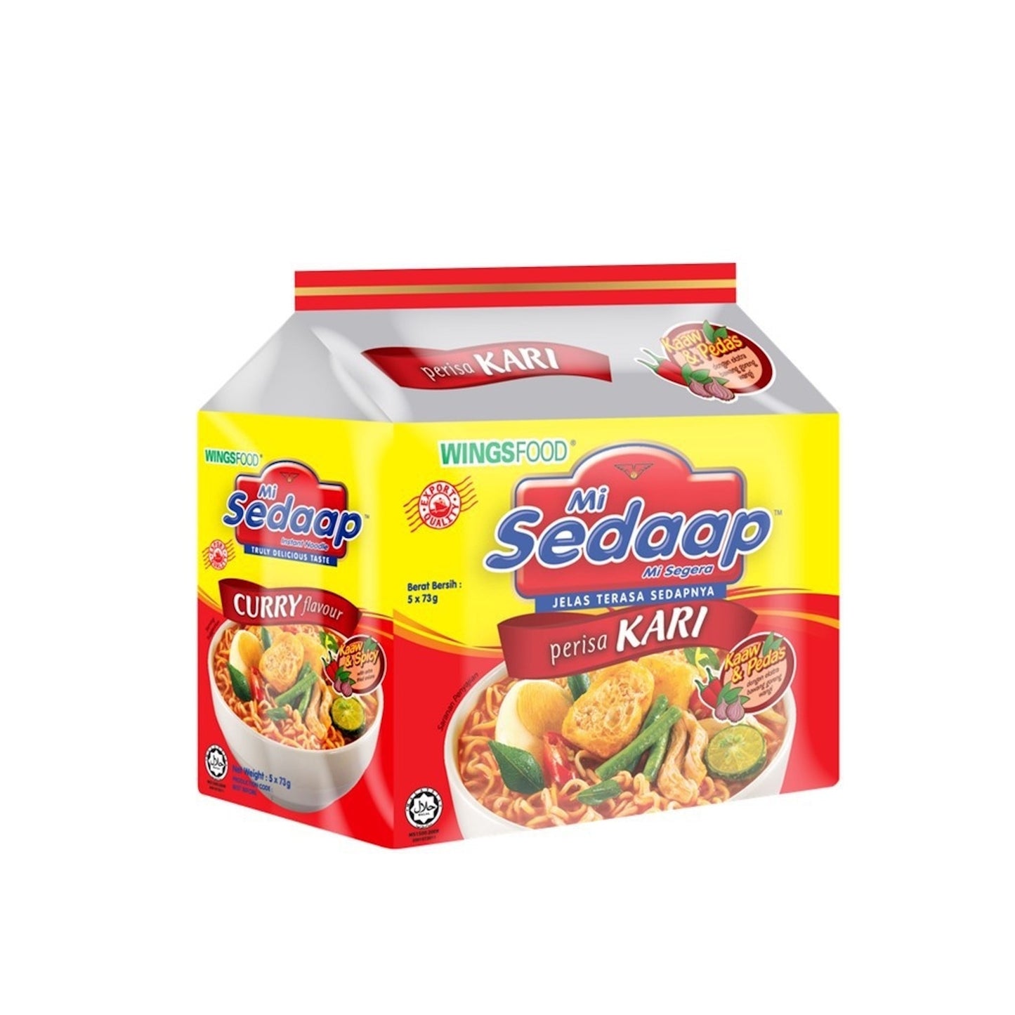 MI SEDAAP KARY KAW PEDAS 5 X 73G