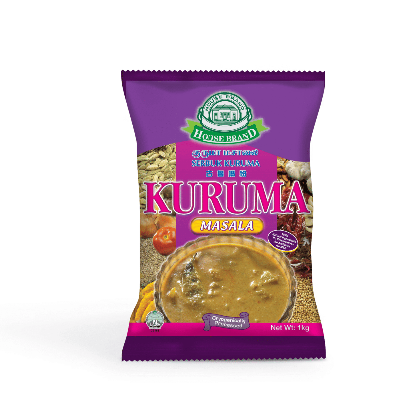 HOUSE BRAND KURUMA POWDER 250G