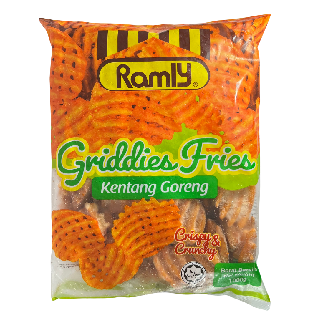 RAMLY GRIDDIES FRIES 1KG