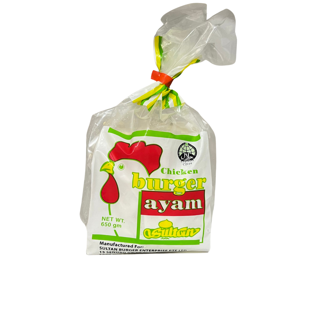 SULTAN BURGER CHICKEN BURGER 650GM