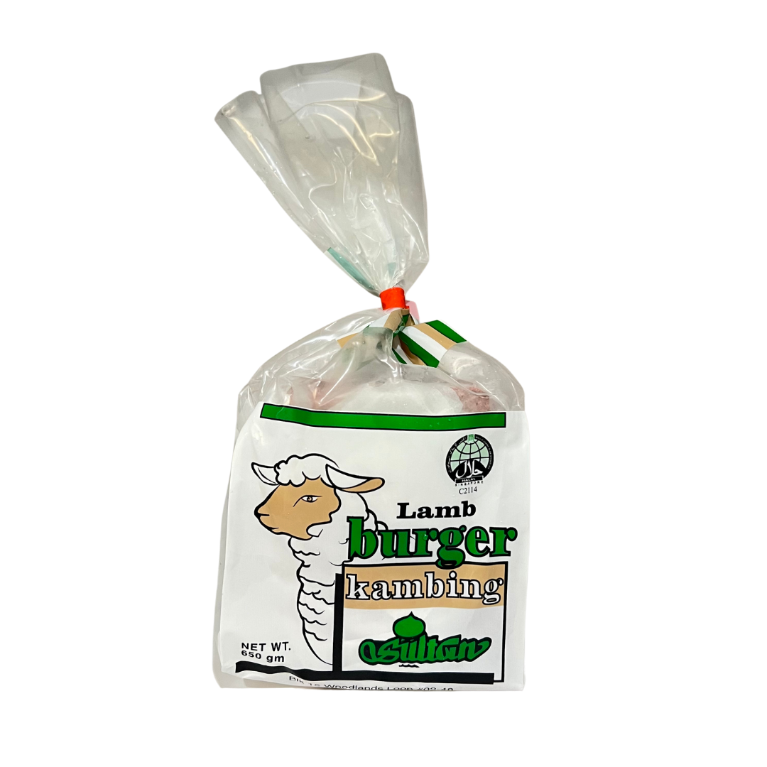 SULTAN BURGER LAMB BURGER 650GM