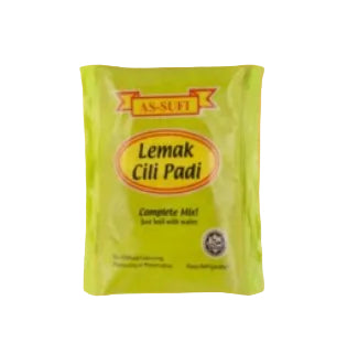 AS-SUFI LEMAK CILI PADI PASTE MIX 200G