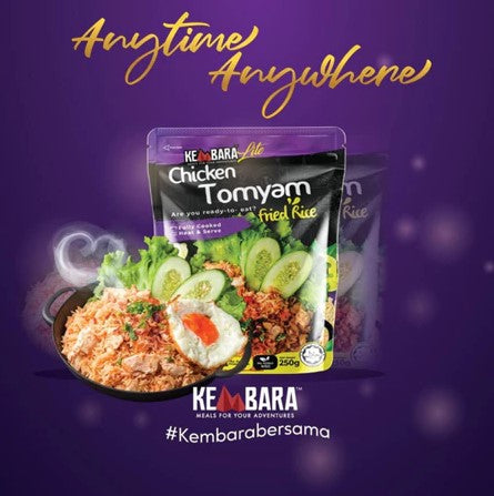 KEMBARA LITE MEAL CHICKEN TOM YAM FRIED RICE 250G