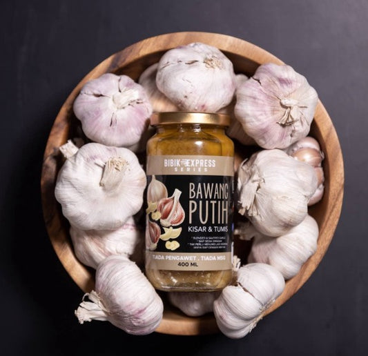 BIBIK EXPRESS BAWANG PUTIH KISAR & TUMIS 400ML