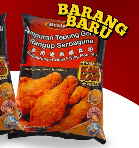 BESTARI CRISPY FRYING FLOUR MIX KAW KAW 1KG