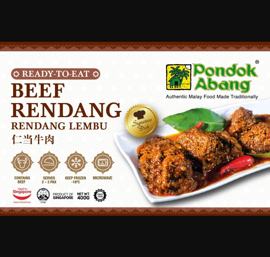 PONDOK ABANG BEEF RENDANG 400GM