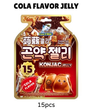 DOLPHIN KONJAC JELLY COLA FLAVOR 300G