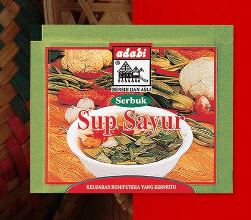 ADABI SERBUK SUP SAYUR 20G