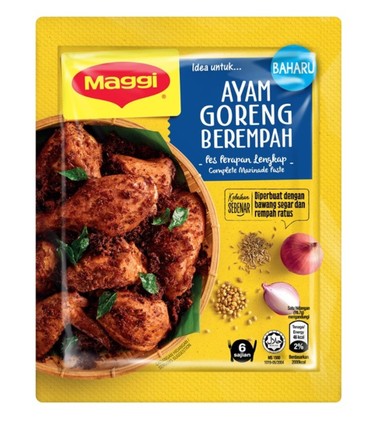 MAGGI AYAM GORENG BEREMPAH PES PERAPAN LENGKAP 100G