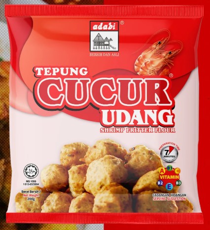 ADABI TEPUR CUCUR UDANG SHRIMP FRITTER FLOUR 200G