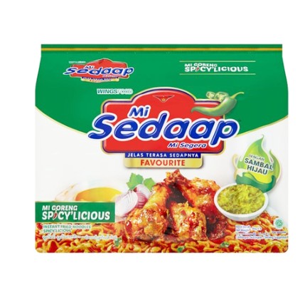 MI SEDAAP MI GORENG SPICY LICIOUS 86G