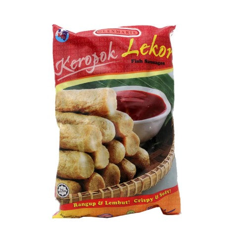 GLENMARIE KEROPOK LEKOR FISH SAUSAGE 1KG