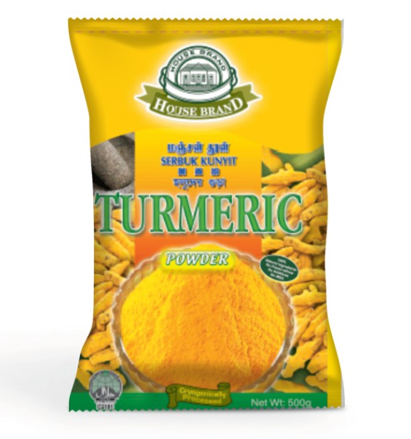 HOUSE BRAND TURMERIC POWDER 125G