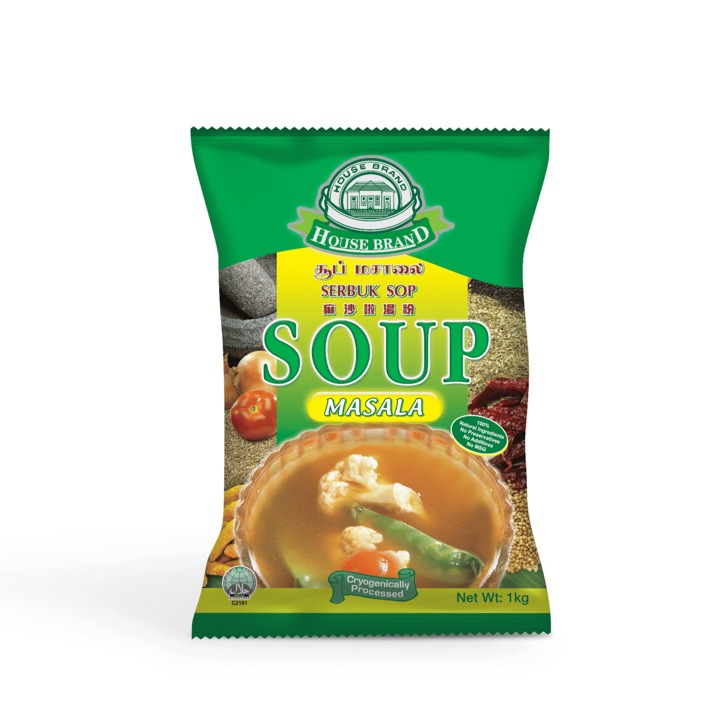 HOUSE BRAND SOUP MASALA 125G