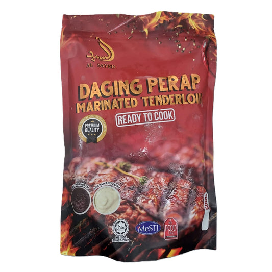 AL SAYED DAGING PERAP 500G + SOS LADA HITAM & SOS BAWANG PUTIH