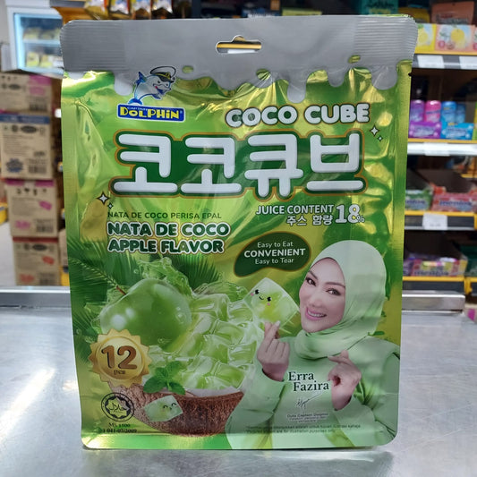 DOLPHIN NATA DE COCO APPLE 480G