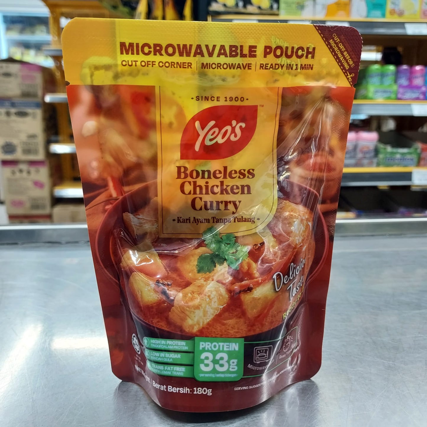 YEO'S BONELESS CHICKEN CURRY 180G