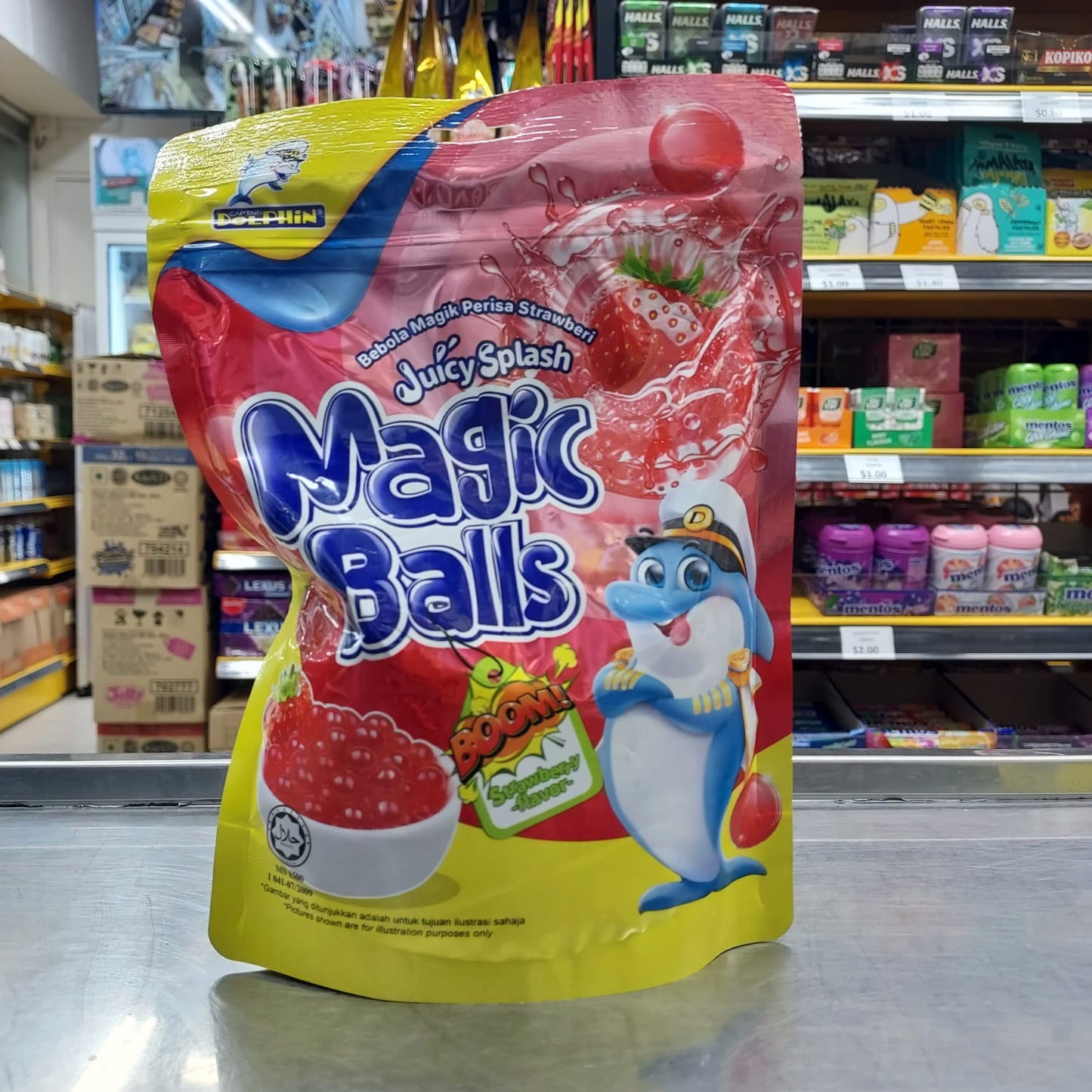 DOLPHIN MAGIC BALLS STRAWBERRY 600G