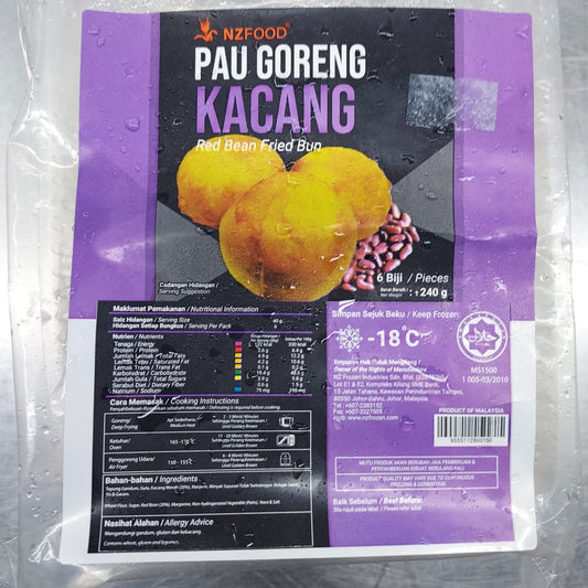 NZ FOOD PAU GORENG KACANG 240GM