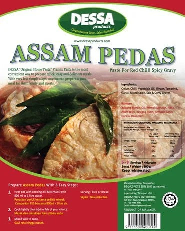 DESSA PASTE ASSAM PEDAS 300GM