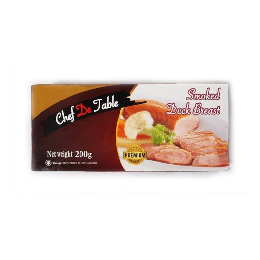 CHEF DE TABLE SMOKED DUCK BREAST 200G