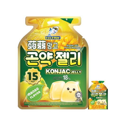 DOLPHIN KONJAC JELLY MANGO 300G