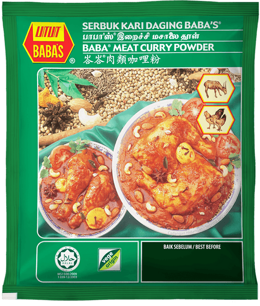 BABAS MEAT CURRY POWDER 250G