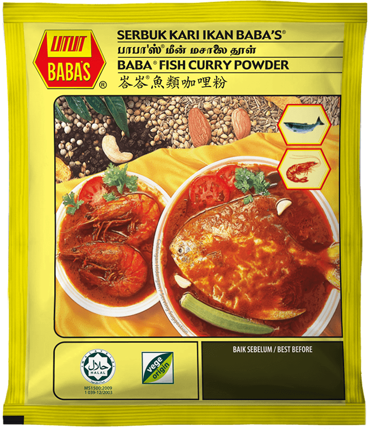BABAS FISH CURRY POWDER 250G