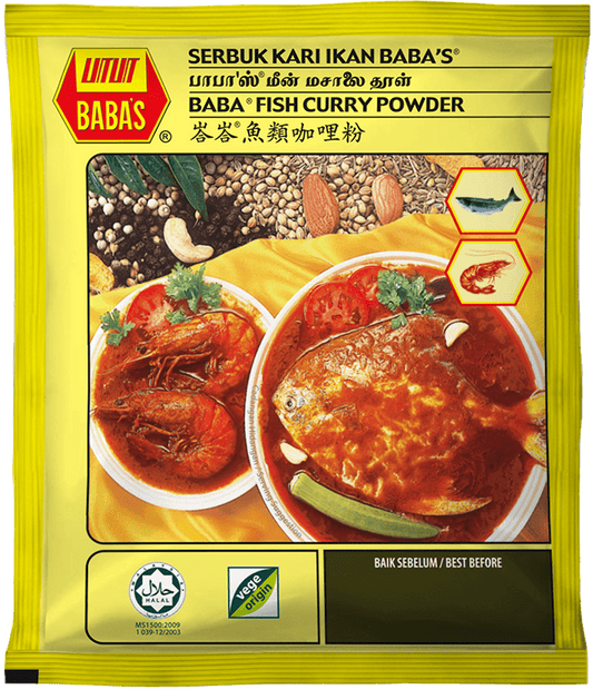 BABAS FISH CURRY POWDER 250G
