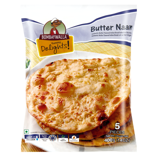 BOMBAYWALLA BUTTER NAAN 400G