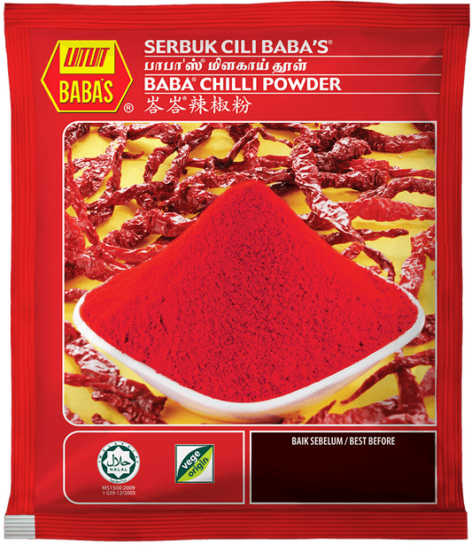 BABAS CHILLI POWDER 250G