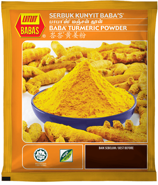 BABAS TURMERIC POWDER 125G