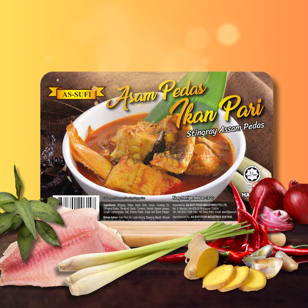 AS-SUFI ASAM PEDAS IKAN PARI 400GM