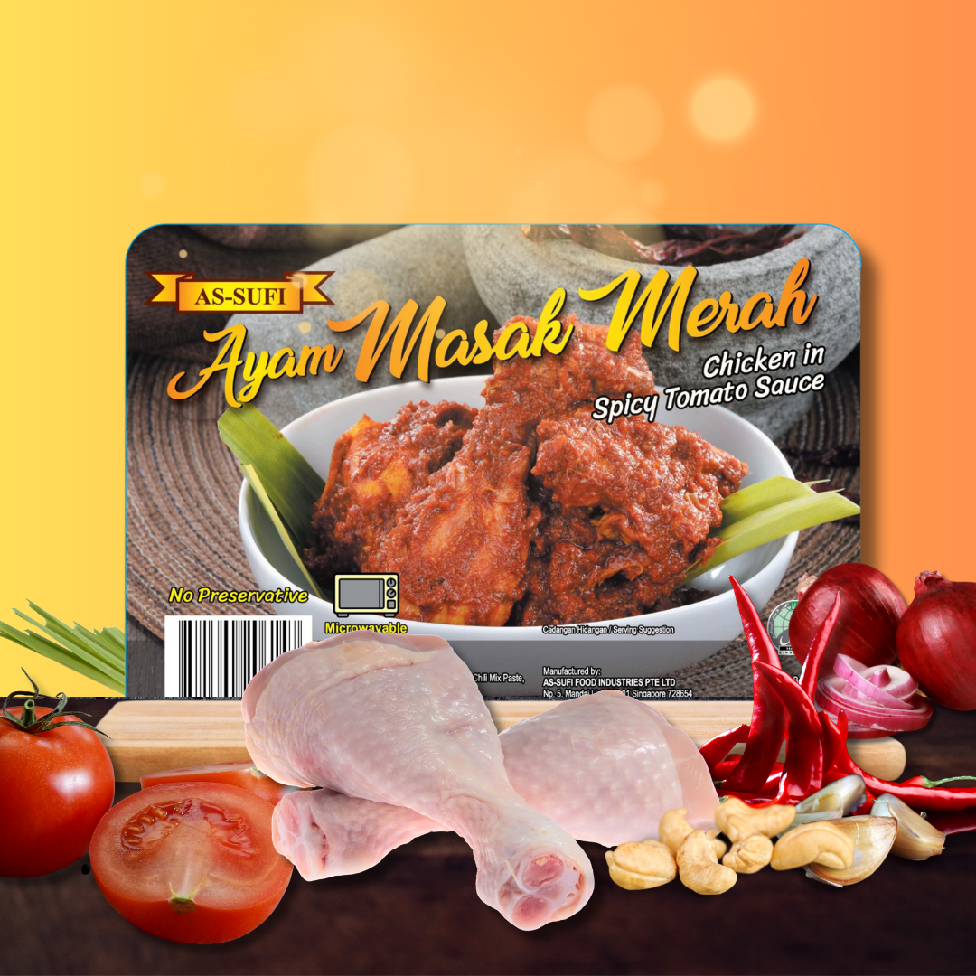 AS-SUFI AYAM MASAK MERAH 400G