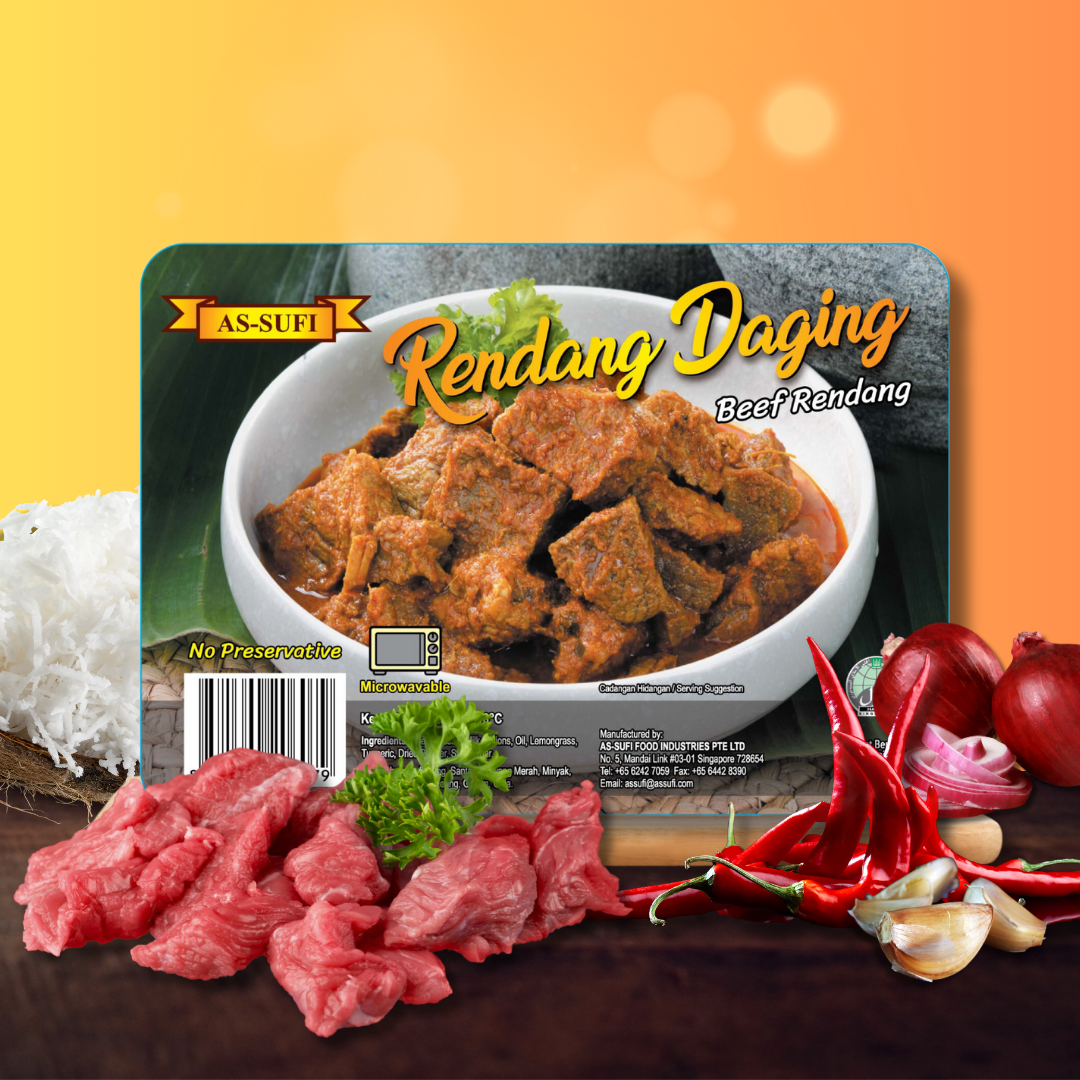 AS-SUFI RENDANG DAGING 400GM